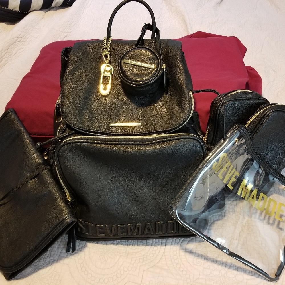 Steve Madden diaper bag